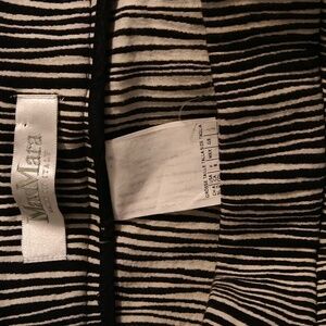 Max Mara pin stripe pants suit made in Italy